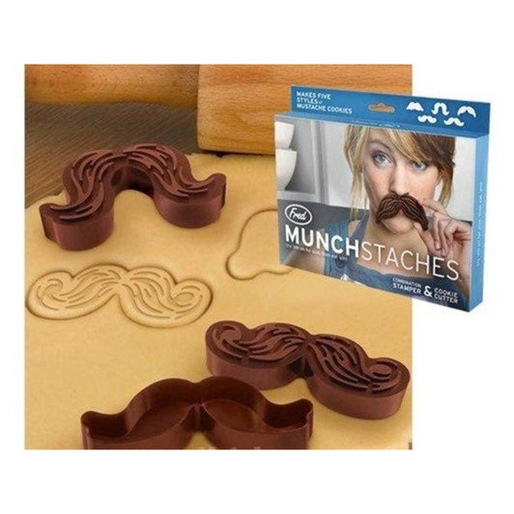 Munchstache Moustache Cookie Cutter Bundle - Picture 2 of 7